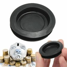 2PCS Rubber Money Saving Box Piggy Bank Closure Plug Stopper Cover OD:42 ID:32mm