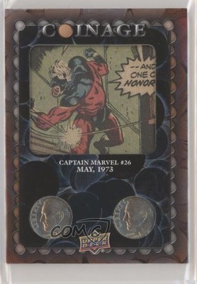 2020 Upper Deck Marvel Ages Comic Clippings Coinage 11/20 Captain #26 07d0