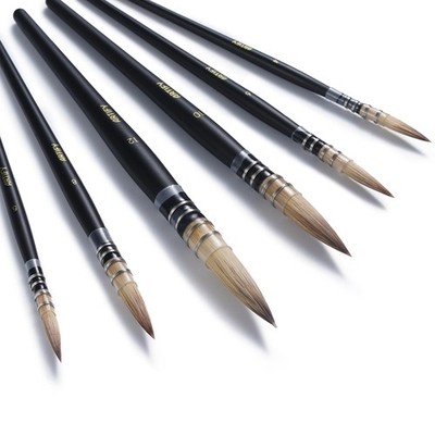 Artify Watercolor Brushes Professional, Quill Watercolor Brush Set 6Pcs, Larg...