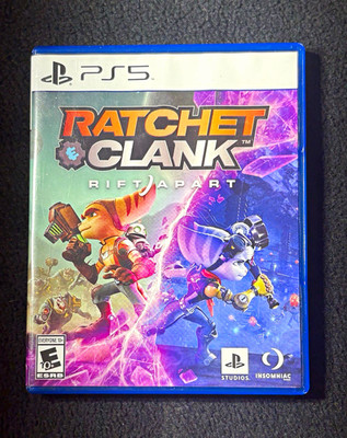 Sony Ratchet & Clank: Rift Apart PS5 NTSC-U/C E10+ Video Game w/ Case