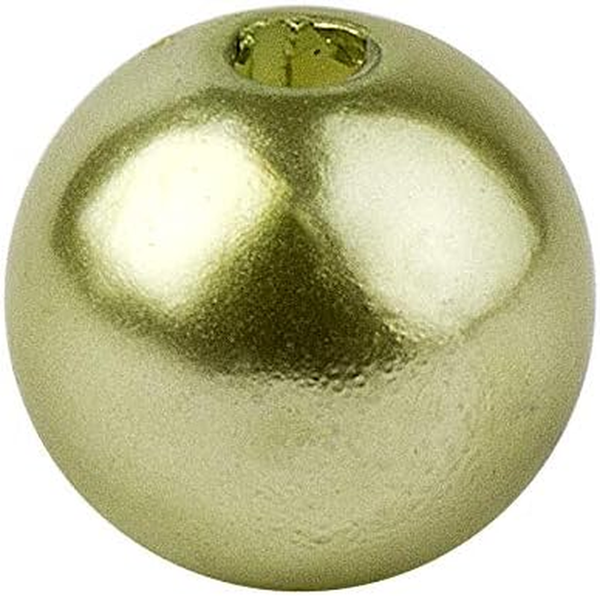 Perlen Zum AuffäDeln, Perlmutt-Perlen Mit Loch (HellgrüN, 6 Mm - 150 StüCk)-image