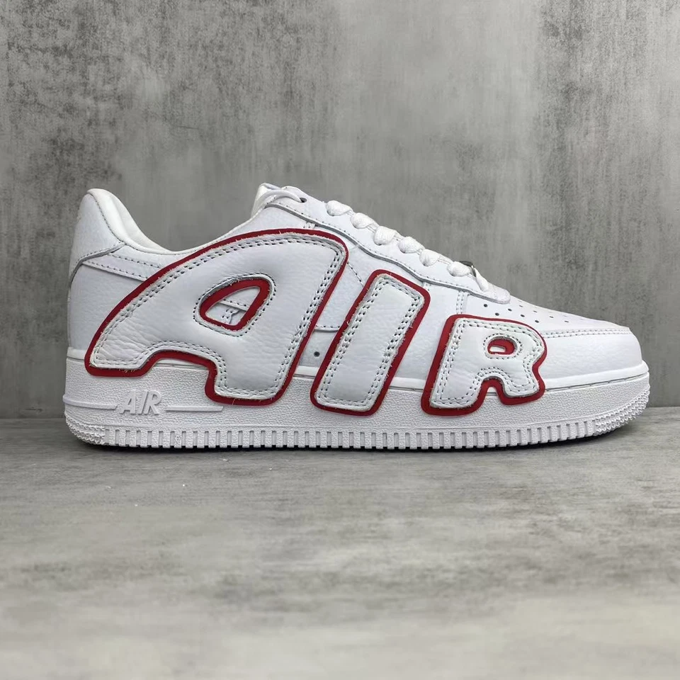 Zapatos deportivos CPFM x Nike Air Force 1 Low Premium blancos rojos para hombre -CK4746-991 Foto 4 de 4