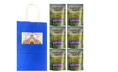 (6 PACK) HARVEST SNAPS BLACK PEPPER VEGGIE CHIPS