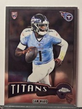 2025 Topps Chrome Football Cam Ward 1975-33 Retro Throwback Rookie Card RC Titan