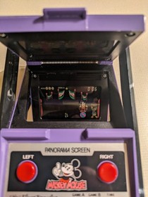 Rare 1984 Nintendo Mickey Mouse Panorama Screen Game And Watch Disney Vintage