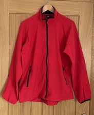 Vaude ‘Me Rush’ Jacket XL Red Walking Hiking Zip Pockets