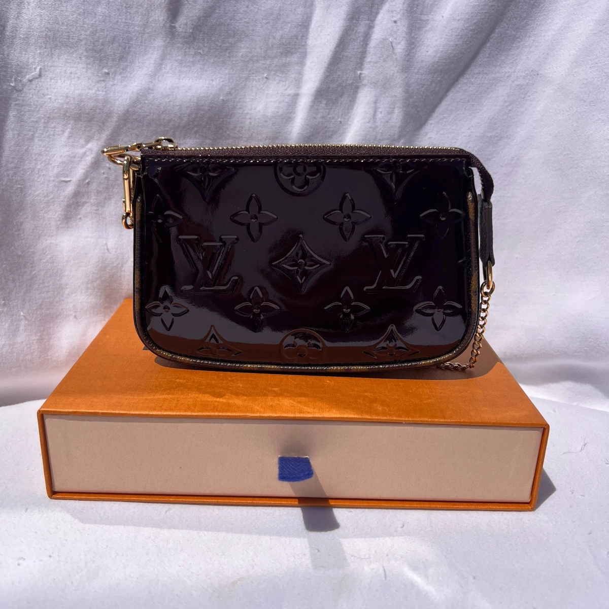 louis vuitton vernis clutch products for sale | eBay