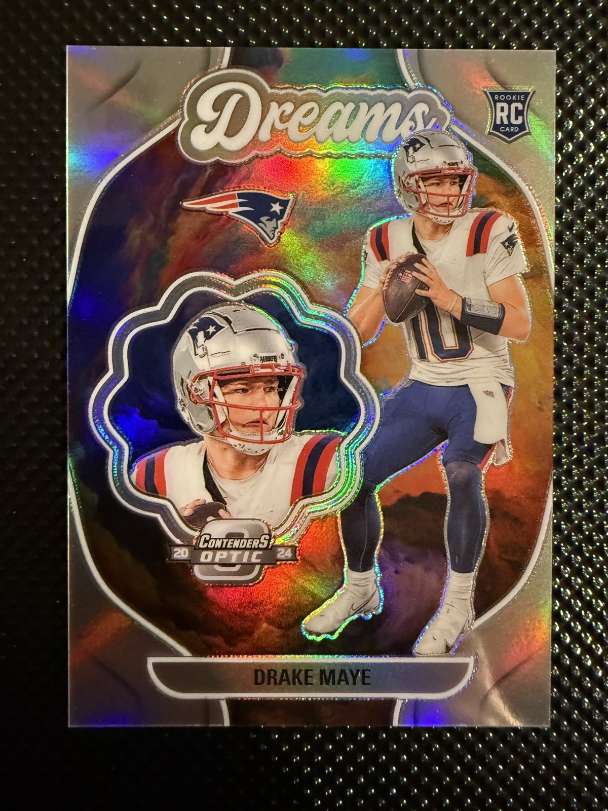 2024 Panini Contenders Optic Drake Maye Dreams Rookie SSP Patriots RC