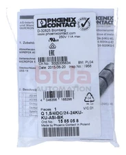 Phoenix Contact Q 1.5/4IDC/24-24KU-KU-ASI-BK (1585058) Flat Cable/Cable Connector