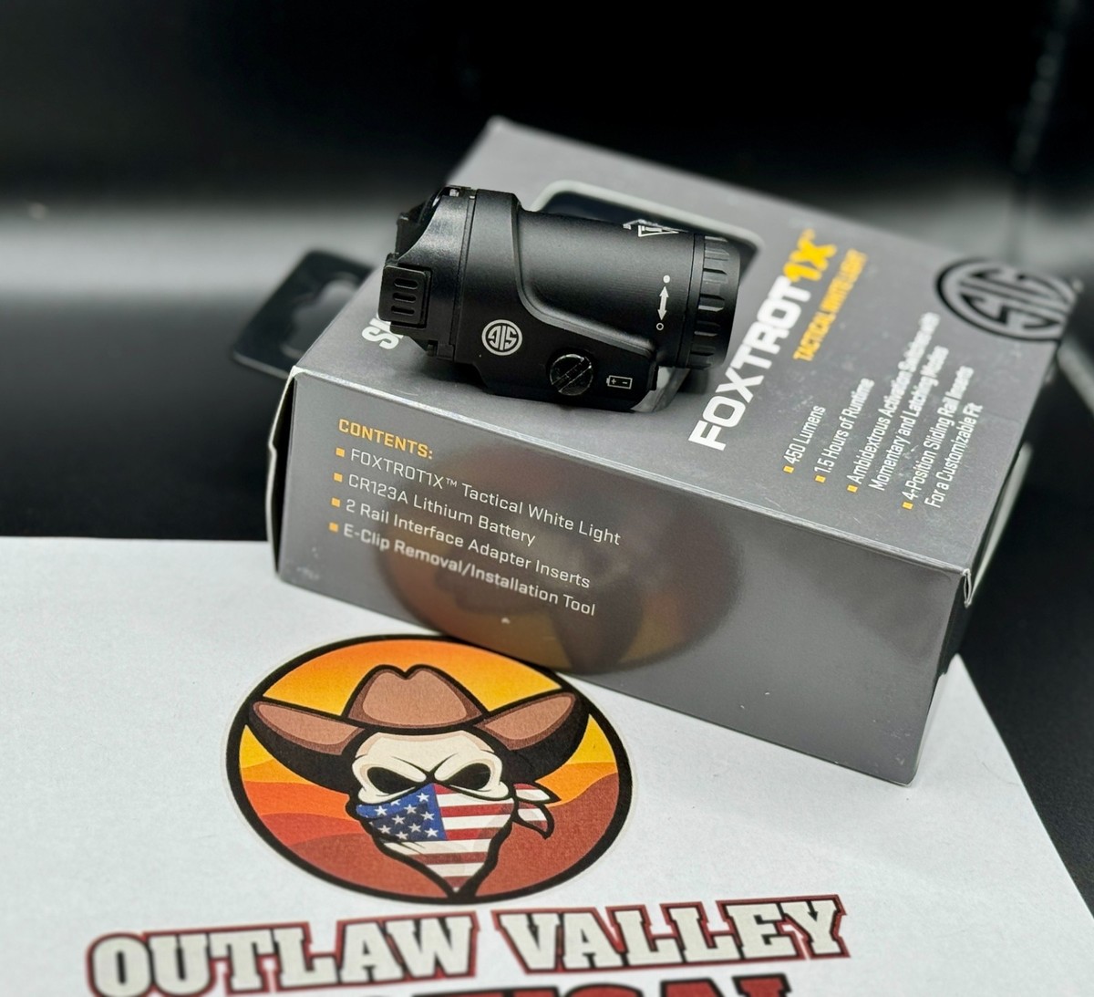 SIG SAUER FOXTROT1X Weapon Mounted Light - SOF12001 for sale