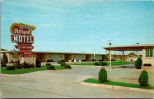 Royal Motel Oklahoma City Oklahoma Air Conditioned Television Postcard