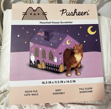 Pusheen Halloween Haunted House Cat Scratcher Toy CultureFly 2025 NEW 