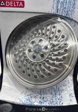Delta Power Drench 3-Setting Shower Head Brushed Nickel Finish 33