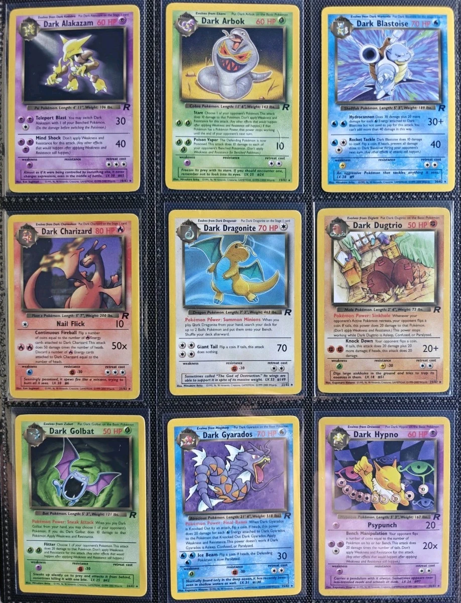 Pokémon Trading Card Complete Team Rocket Sets in English | eBay