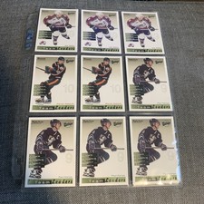 Hockey Cards Lot Of 9 2001 Upper Deck Team Leaders  Mint