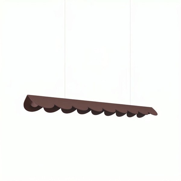 LED HäNgelampe Braun 3000 K Esszimmer L:98,5 Cm Pendelleuchte Esstisch-image