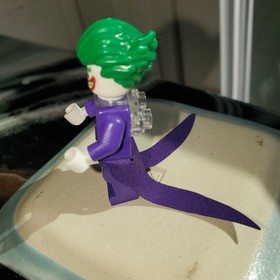 LEGO Batman, Joker Minifigure, Purple Suit, Coattails, 2 Faces Set# 70900, 2017