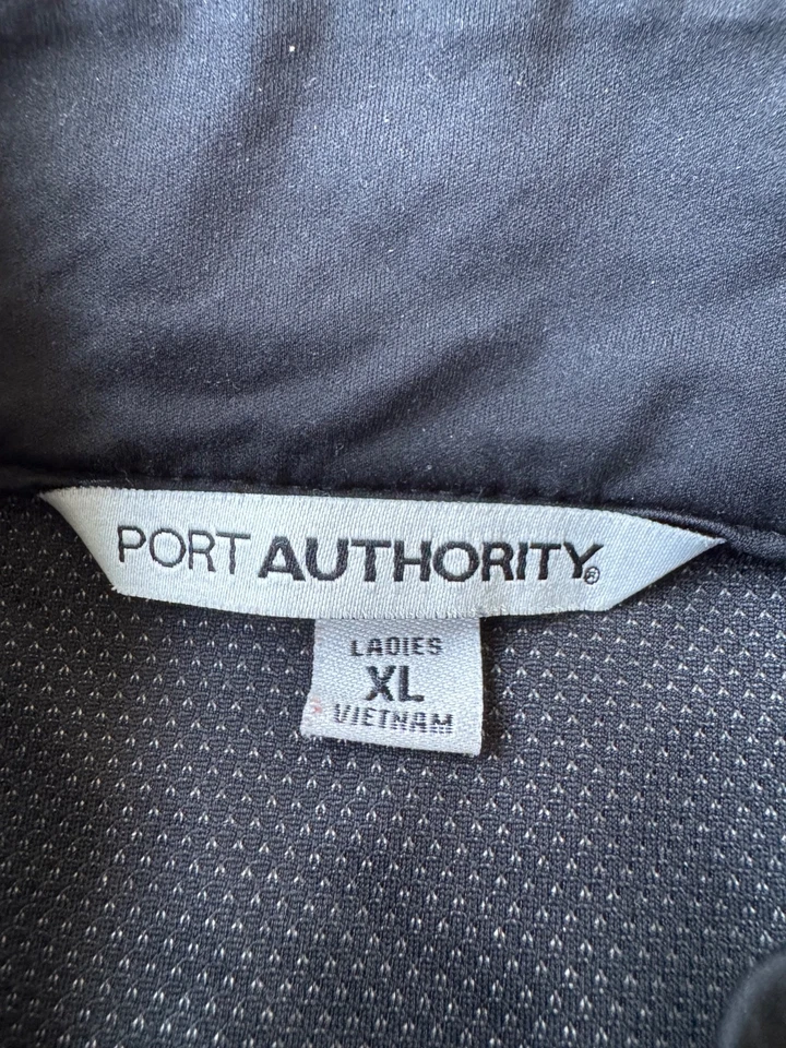 Buick GMC Zip Up Jacket Embroidered Womens XL Black EUC Port Authority - Image 3 of 4