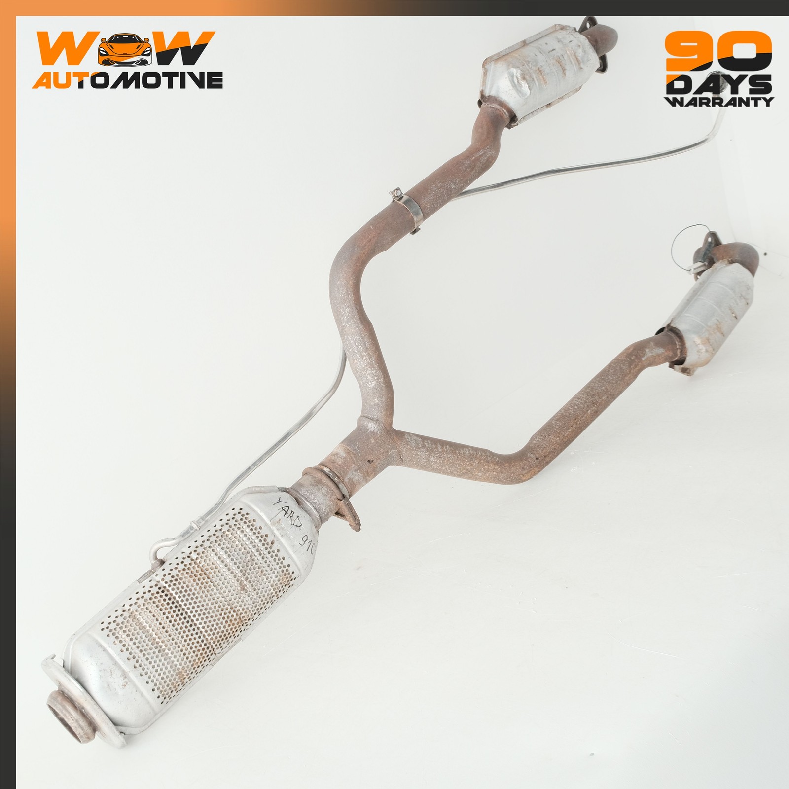 Chevrolet Corvette 1986-1991 Lower Catalytic converters Set