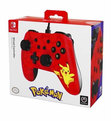 PowerA Nintendo Switch Wired Controller - Pokémon Pikachu rot - B-Ware