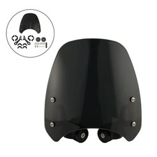 Windshield WindScreen fit for Bonneville Bobber H0 BLK