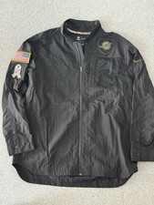 Miami Dolphins Nike NFL Salute To Service Windbreaker Jacket Full Zip Mens Large