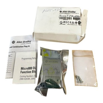 ALLEN BRADLEY 2080-IQ4/OB4 PLC MODUL