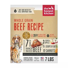 The Honest Kitchen Whole Grain Dehydrated Adult Dog Food - Beef, 7 Lb