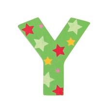 Star Letter Y Green RTBJ585G