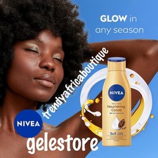 NIVEA Nourishieing Cocoa 5 in 1 with deep moisture body lotion 400ml x 1
