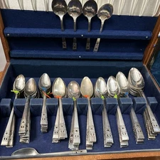 Vintage Oneida 162 Pc. Silver Plated Community  Silverware Set