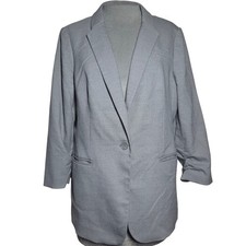 Gray Blazer Jacket Size Large