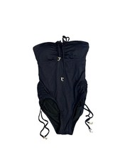 Vintage Y2K Juicy Couture Black One Piece Swimsuit