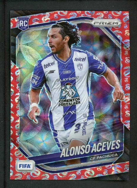 2025-26 ALONSO ACEVES 02/48 PANINI PRIZM FIFA CHOICE DRAGON ROOKIE RC #150