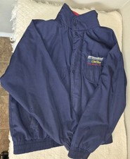Navy 1997 Super Chevy Show XL Embroidered Logo Windbreaker