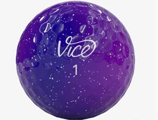 (1) Vice Pro GALAXY Limited Edition Golf Balls - ONE BALL