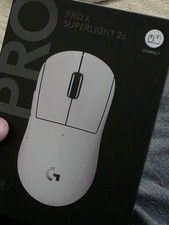 Logitech G PRO X SUPERLIGHT 2c,  wireless gaming mouse, white, rechargeable
