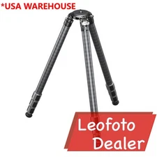 Leofoto Tripod LMP-404CL Water-Resistant Tripod with 100mm Video Bowl Black