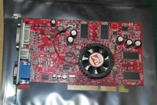 ATI Radeon 9600 PRO 256 MB 8* 1.5 V AGP VGA DVI Graphics Card Connect 3D