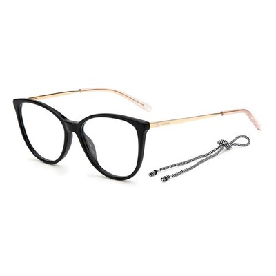 M Missoni Women's Cat-Eye 53mm Eyeglasses Frames Black MMI0016-807