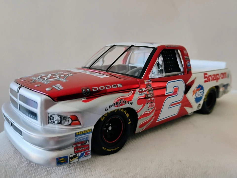2004 Action #2 Jimmy Spencer Dodge Ram Snap-On 85th Color Chrome #145 of 288 - Image 2 of 4