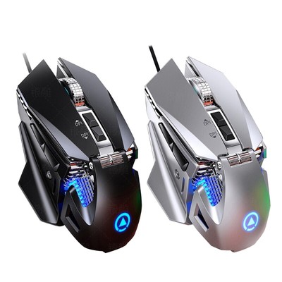 G10 Gaming Mechanical Wired Gaming Mouse Macro Programming Pressure Gun Glowing