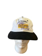 Vintage Post-Dispatch Prep Sports Show Strapback Hat Made In USA