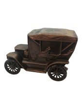 Stanley Steamer 1910 Truck Bank Black Banthrico Chicago 3.5 X 5.5