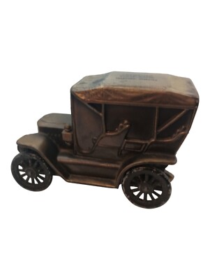 Stanley Steamer 1910 Truck Bank Black Banthrico Chicago 3.5  X 5.5 