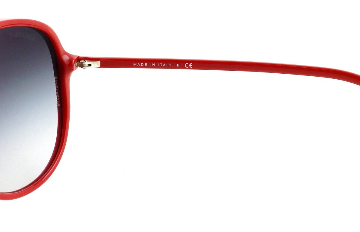 New CHANEL CH 5287 c.867/S6 59mm Red Aviator Sunglasses Italy