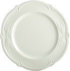 White Bone China Dessert Plates