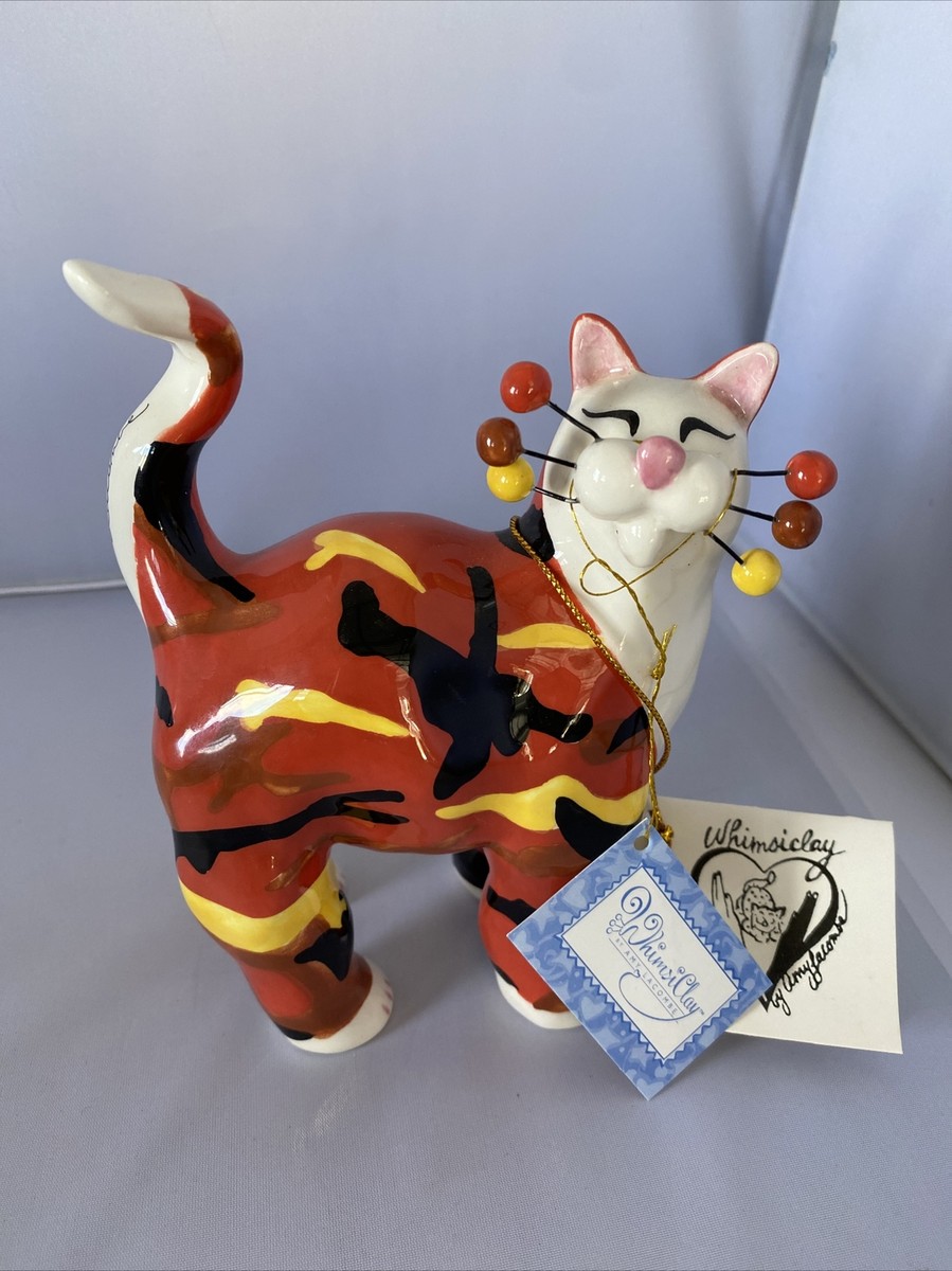 WhimsiClay Cat Amy Lacombe 2002 5