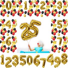 40"Number Foil Balloon SET GIANT Self Inflating Wedding Birthday Age Party Balon