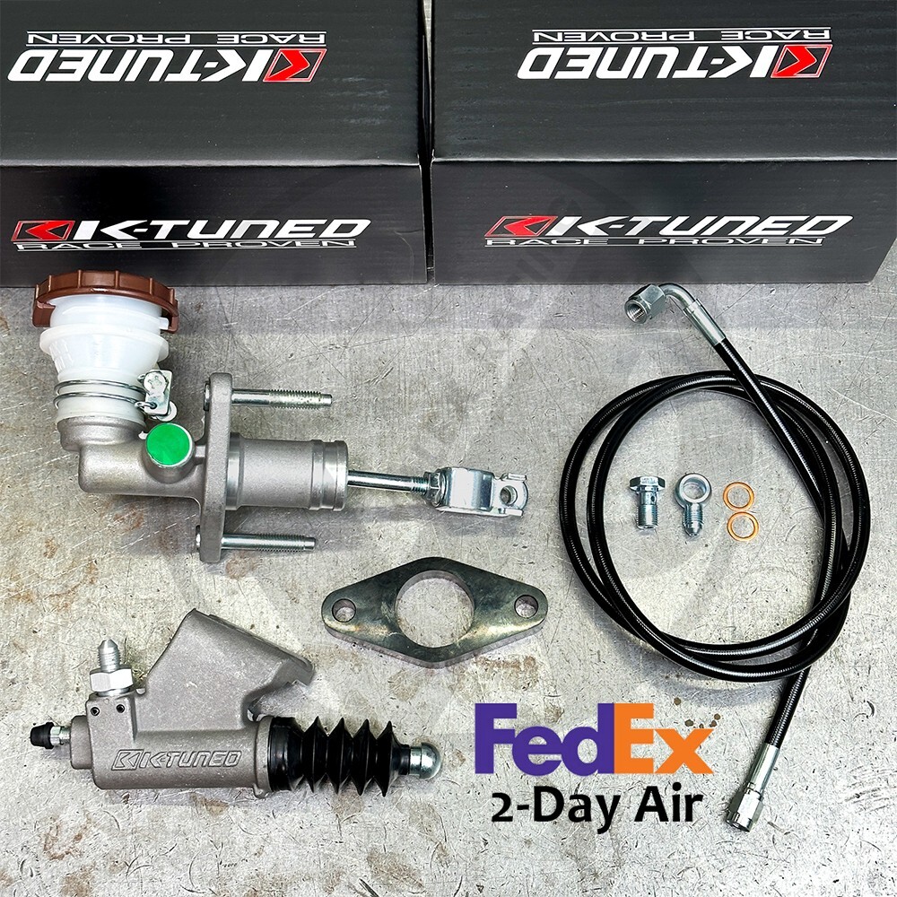 K-Tuned Slave & S2K Master Cylinder Kit 92-95 Honda Civic K Swap